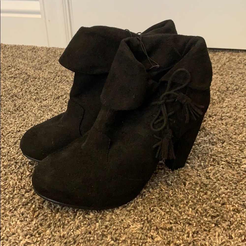 Black booties